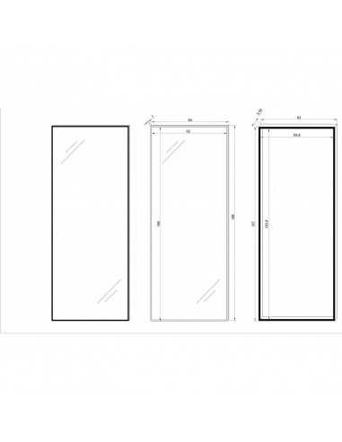 TapaContador Grande 188x64 Todo Espejo TapaContador Grande 188x64 Todo Espejo