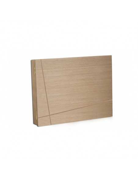 Tapa Contador Dos Lineas Madera