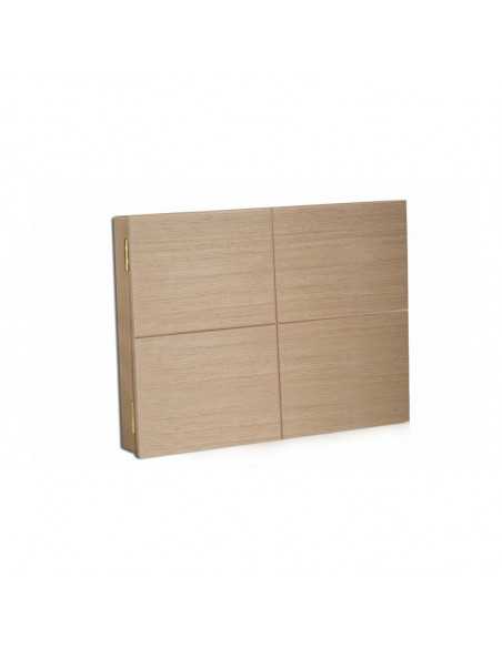 Tapa Contador Cruz Madera