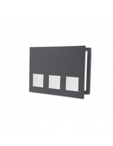 TapaContador Laca Tres Espejos Cuadrados