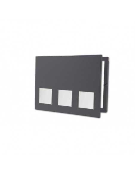 TapaContador Laca Tres Espejos Cuadrados