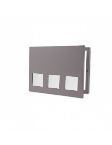 TapaContador Laca Tres Espejos Cuadrados