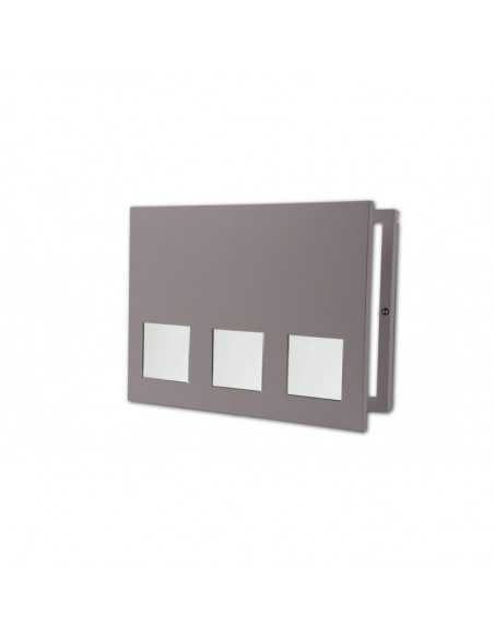 TapaContador Laca Tres Espejos Cuadrados