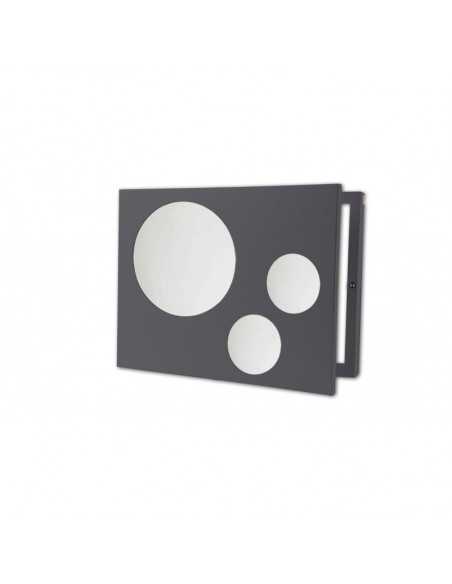 Tapa Contador Tres Círculos Laca